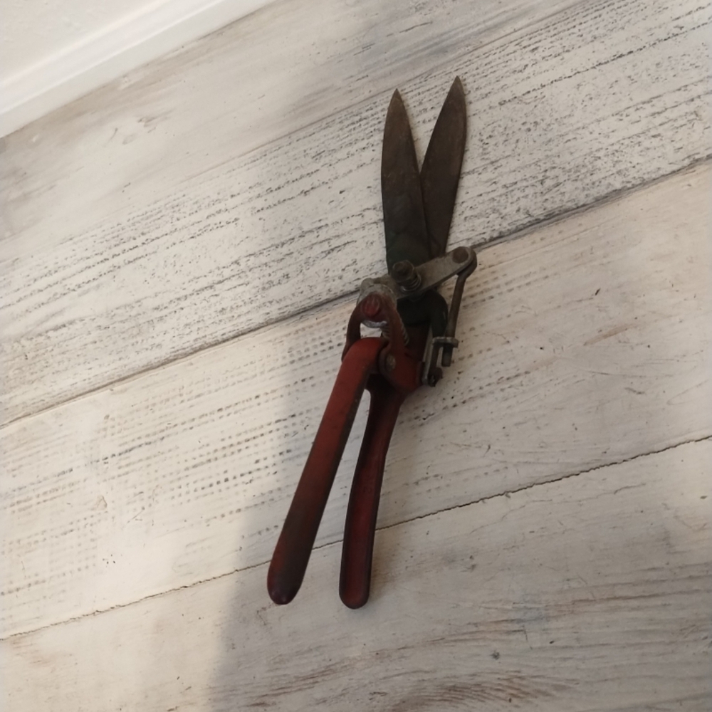 Source Unknown Red Handled Garden Shears
